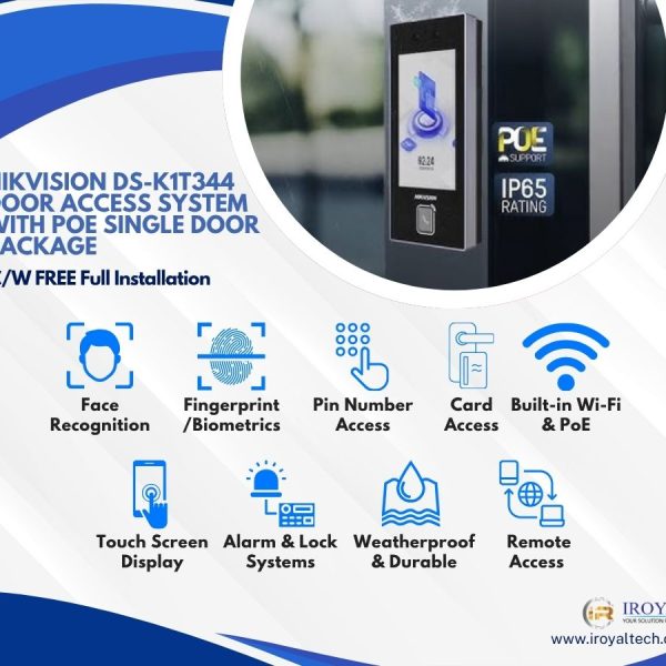 Hikvision DS K1T344 Door Access System